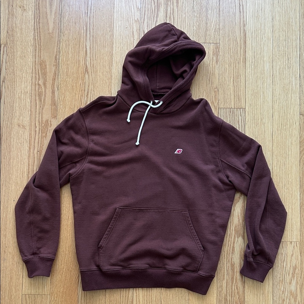 New Balance Made in USA Brown Hoodie
